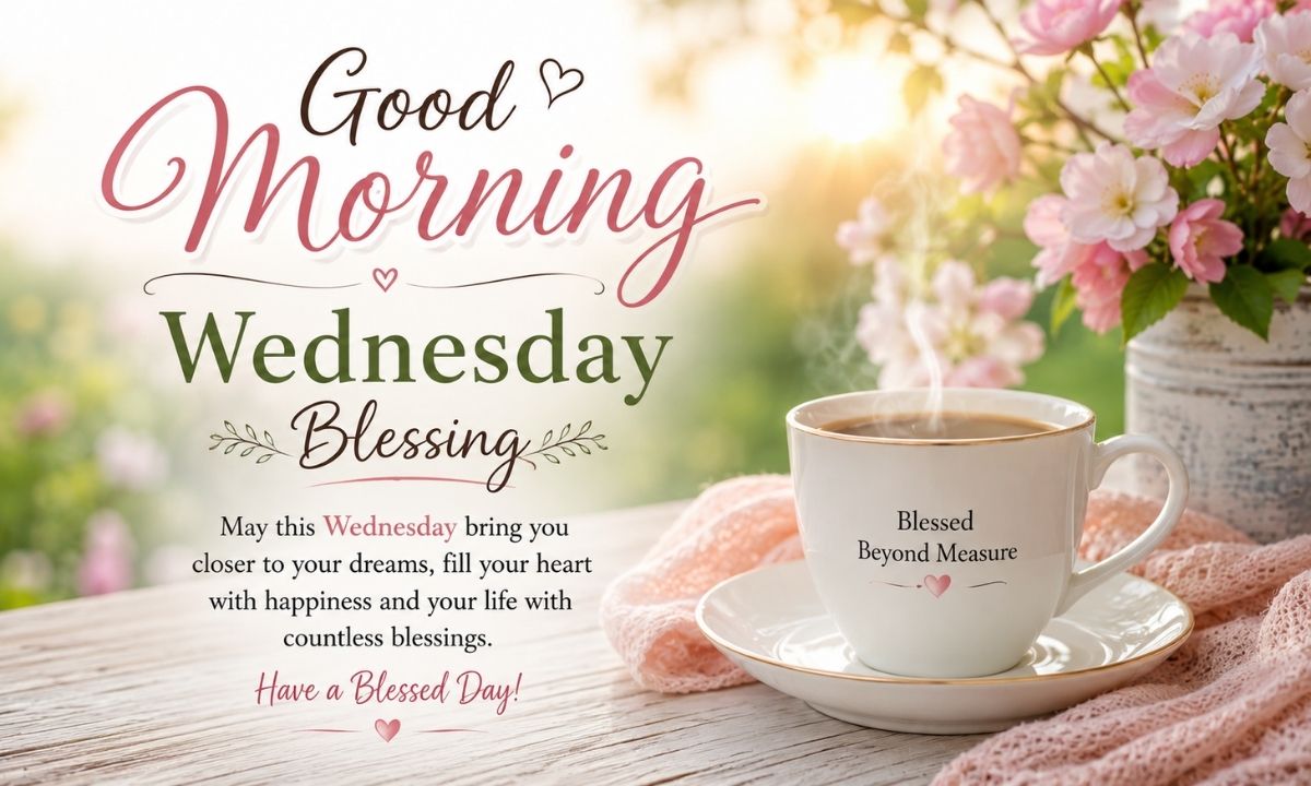 Good morning wednesday blessings
