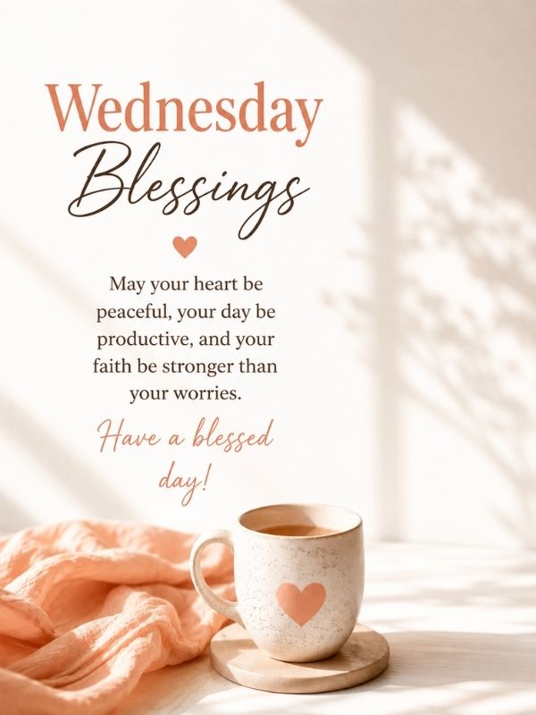 Wednesday Blessings Quotes