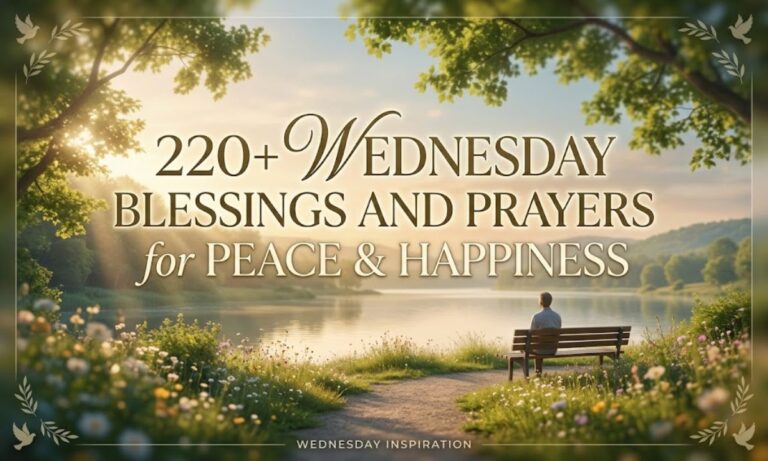 220+ Wednesday Blessings and Prayers for Peace & Happiness