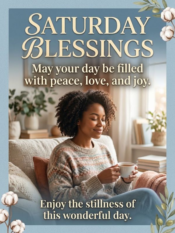 African American Saturday Blessings Images