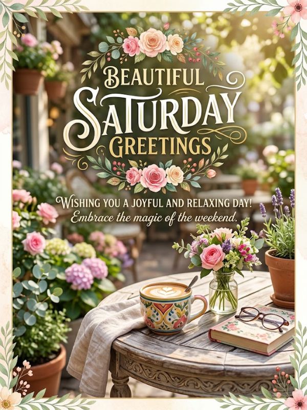 Beautiful Saturday Greetings