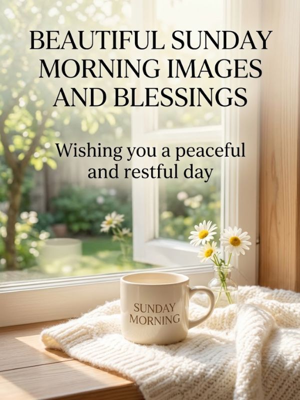 Beautiful Sunday Morning Images and Blessings