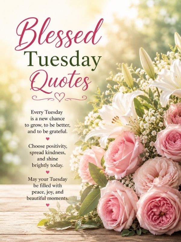 Blessed Tuesday Quotes