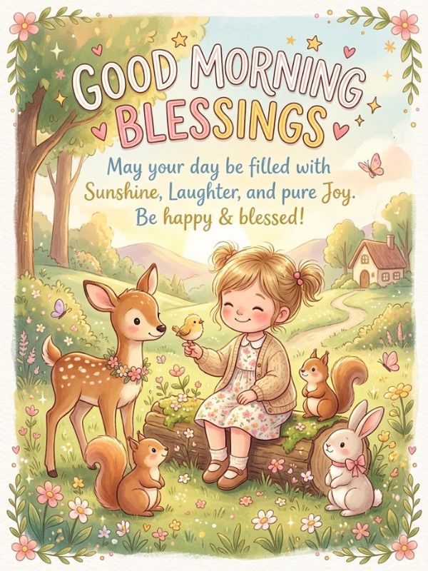 Cute Good Morning Blessings