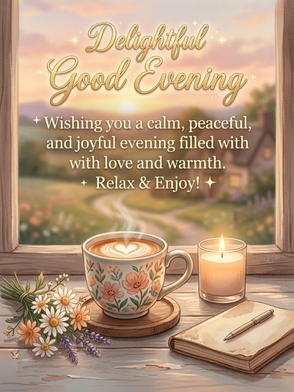 Delightful Good Evening Wishes