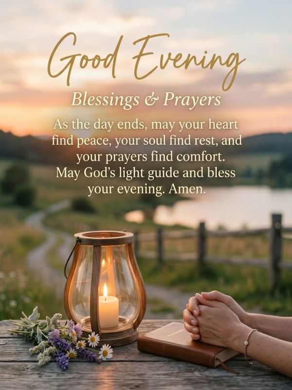 Good Evening Blessings and Prayers