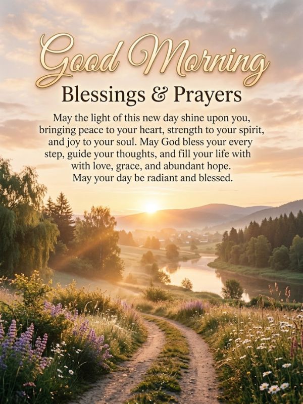 Good Morning Blessings and Prayers