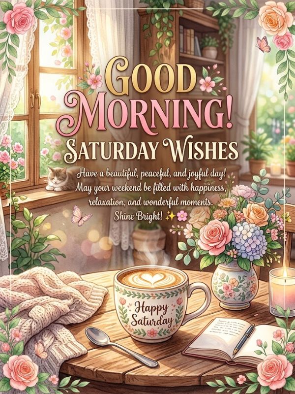 Good Morning Saturday Wishes