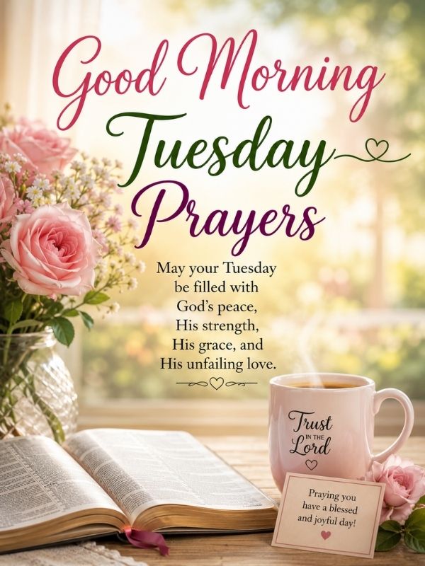 Good Morning Tuesday Prayers