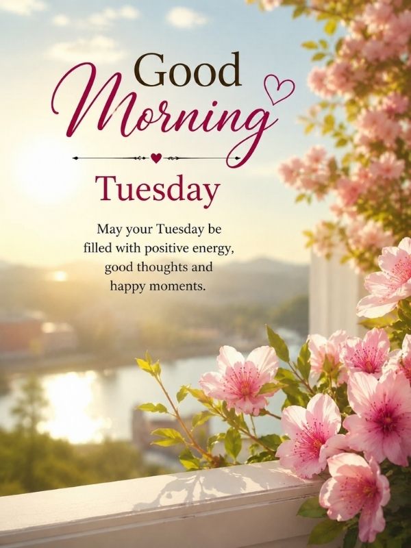 Good Morning Tuesday Wishes