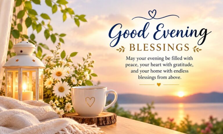 Good evening blessings