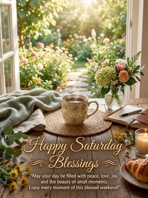 Happy Saturday Blessings
