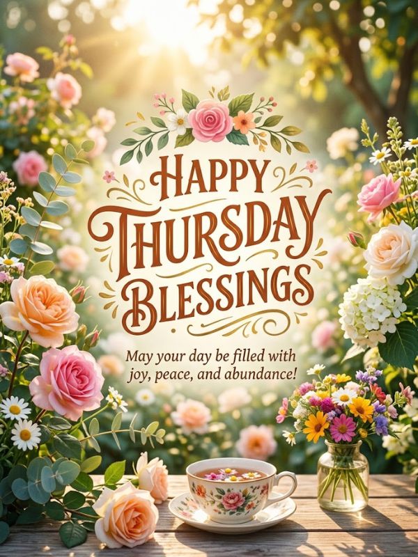 Happy Thursday Blessings