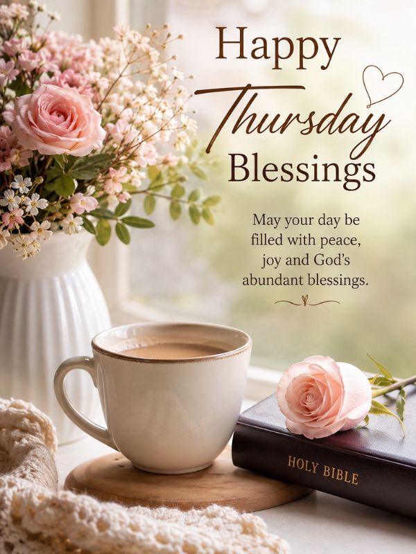 Happy Thursday Blessings