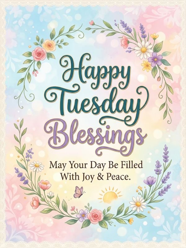 Happy Tuesday Blessings