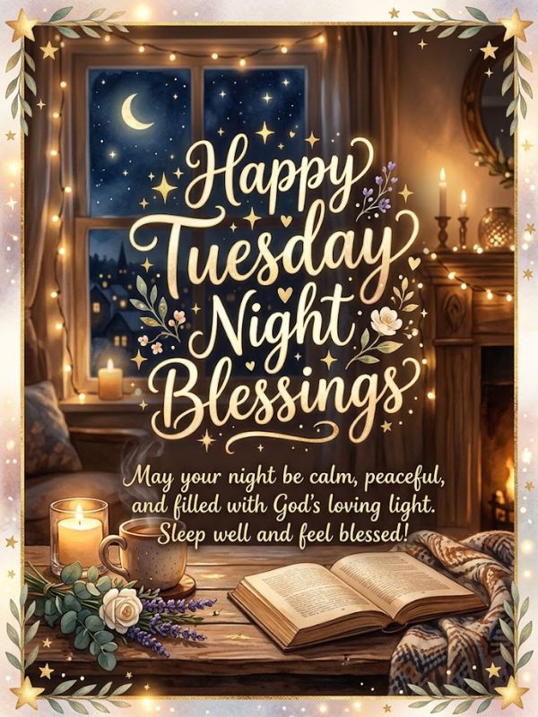Happy Tuesday Night Blessings