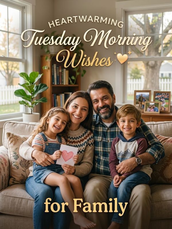 Heartwarming Tuesday Morning Wishes for Family