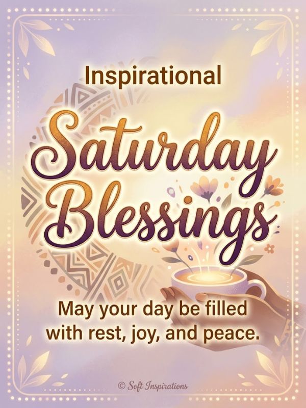 Inspiration African American Saturday Blessings
