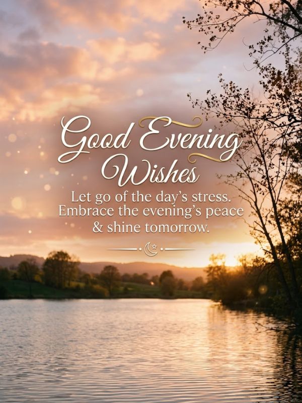 Inspirational Good Evening Wishes