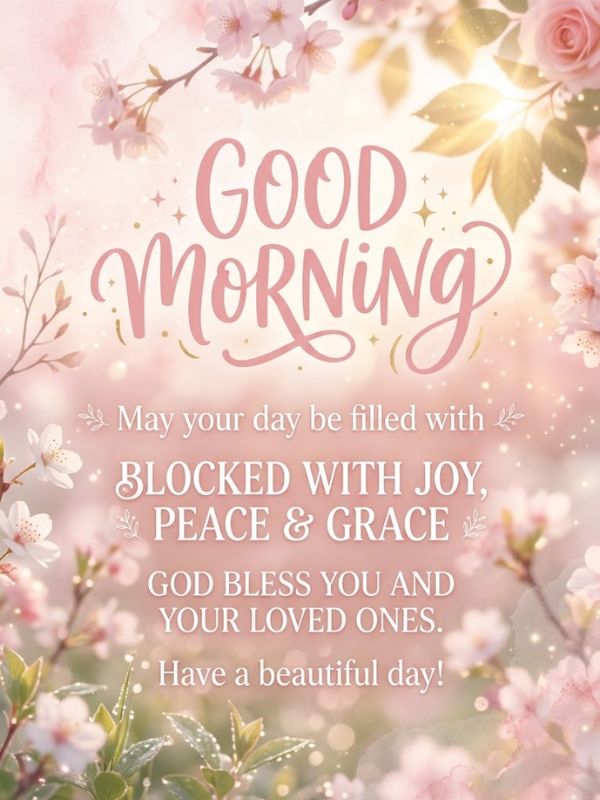 Inspirational Good Morning Blessings