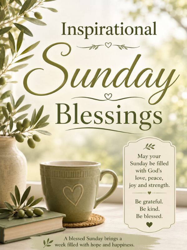 Inspirational Sunday Blessings 