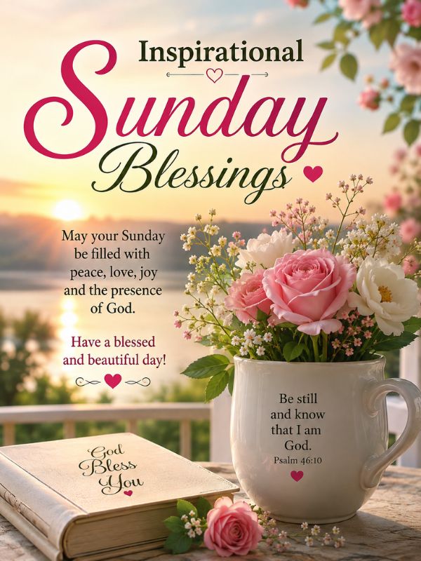 Inspirational Sunday Blessings