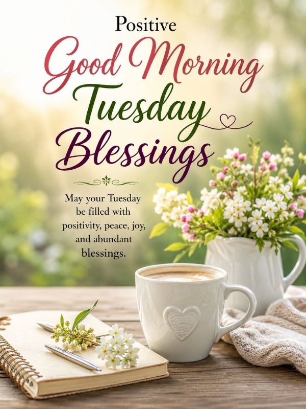 Positive Good Morning Tuesday Blessings 