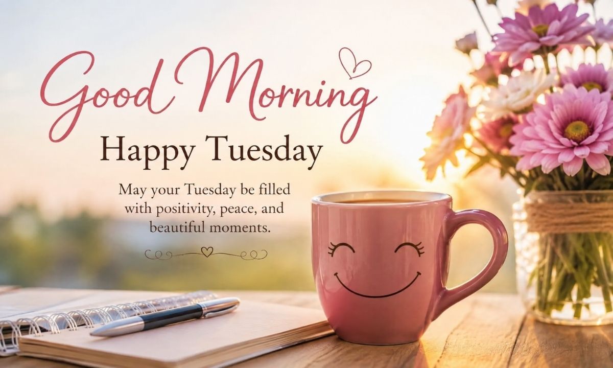 Positive good morning tuesday blessings