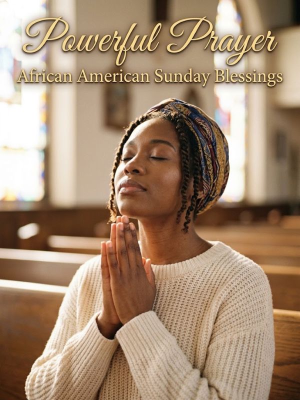 Powerful Prayer African American Sunday Blessings