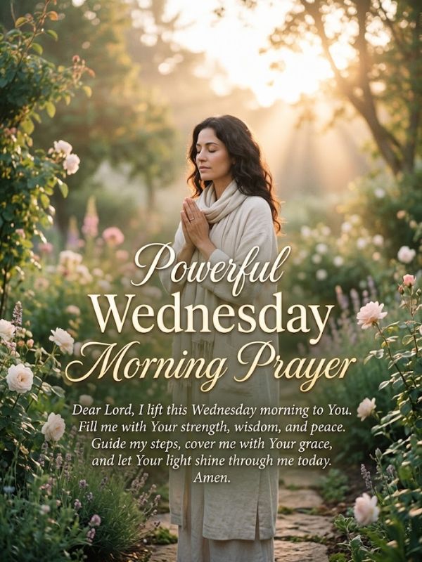 Powerful Wednesday Morning Prayer