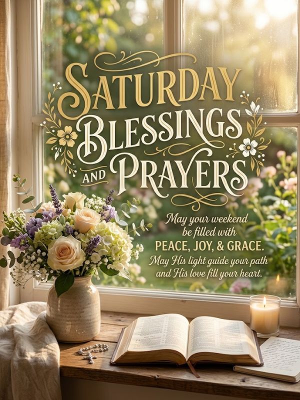Saturday Blessings and Prayers