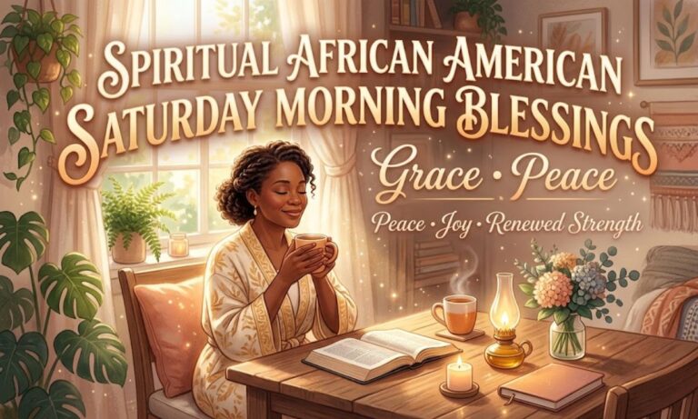 Spiritual African American Saturday Morning Blessings