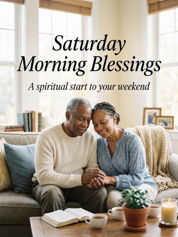 Spiritual African American Saturday Morning Blessings