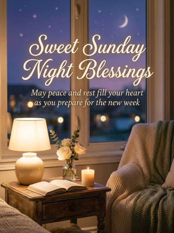 Sweet Sunday Night Blessings