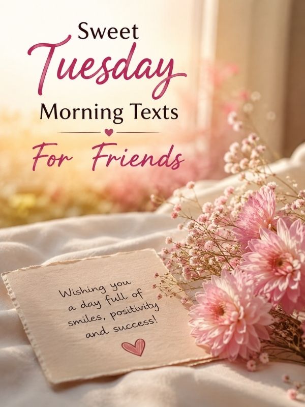Sweet Tuesday Morning Texts Messages For Friends