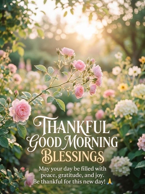 Thankful Good Morning Blessings
