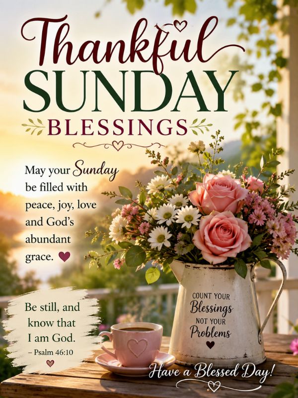 Thankful Sunday Blessings