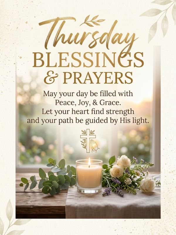 Thursday Blessings and Prayers