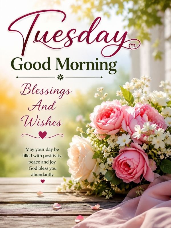 Tuesday Good Morning Blessings And Wishes