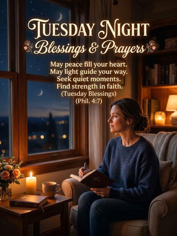 Tuesday Night Blessings And Prayers