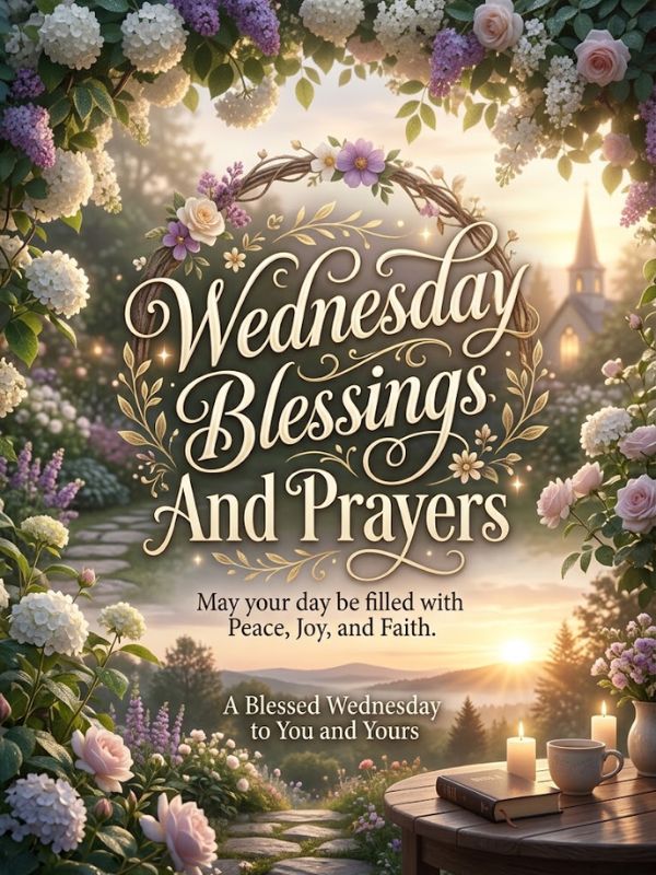 Wednesday Blessings And Prayers