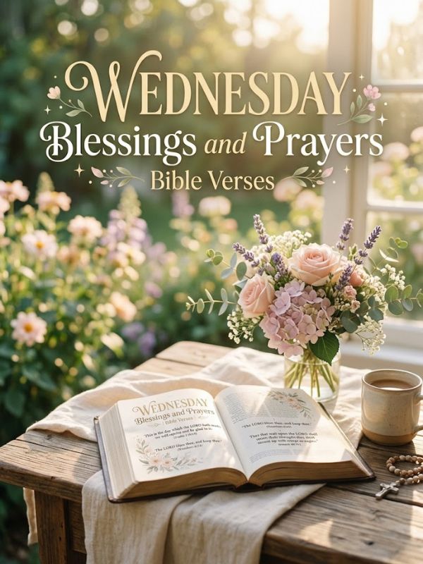 Wednesday Blessings and Prayers Bible Verses