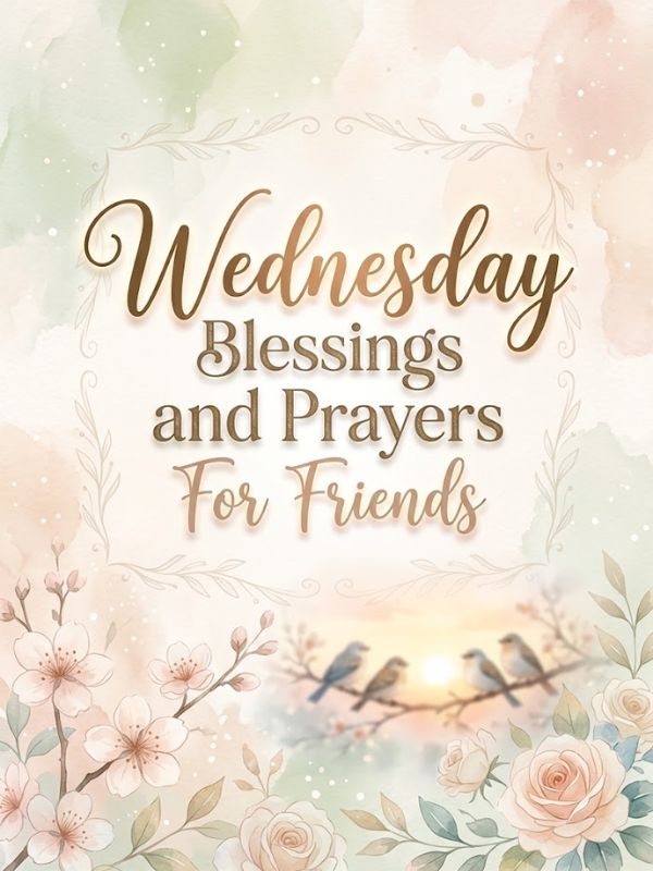 Wednesday Blessings and Prayers For Friends
