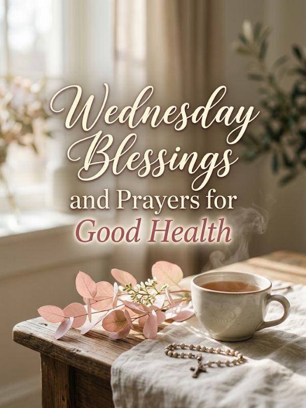 Wednesday Blessings and Prayers for Good Health