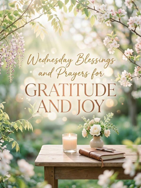 Wednesday Blessings and Prayers for Gratitude and Joy