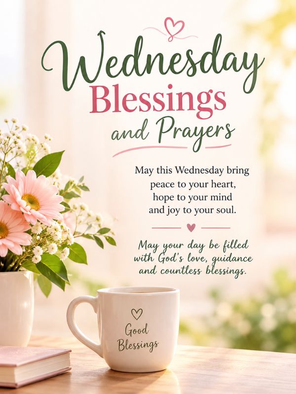 Wednesday Blessings and Prayers