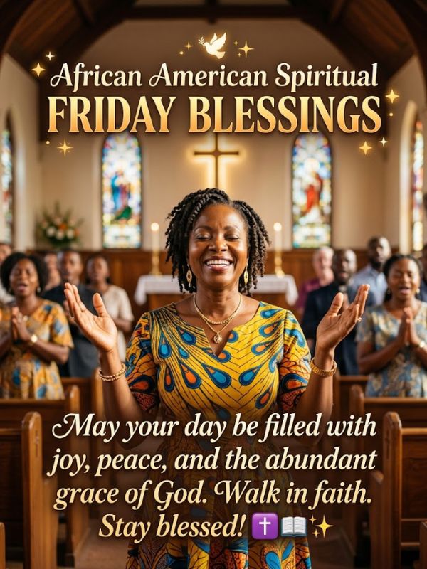 African American Spiritual Friday Blessings