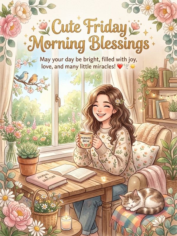 Cute Friday Morning Blessings