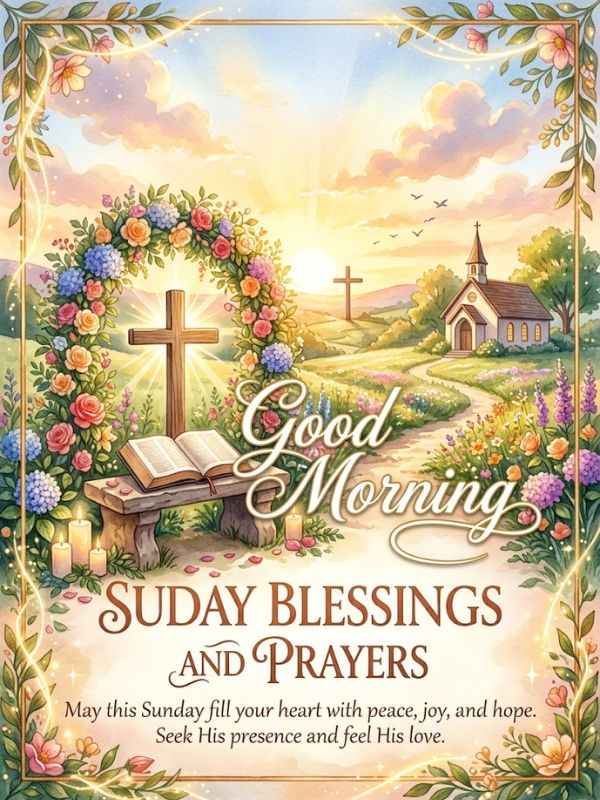 Good Morning Sunday Blessings and Prayers