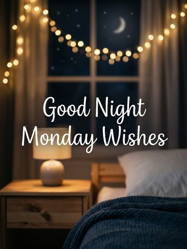 Good Night Monday Wishes